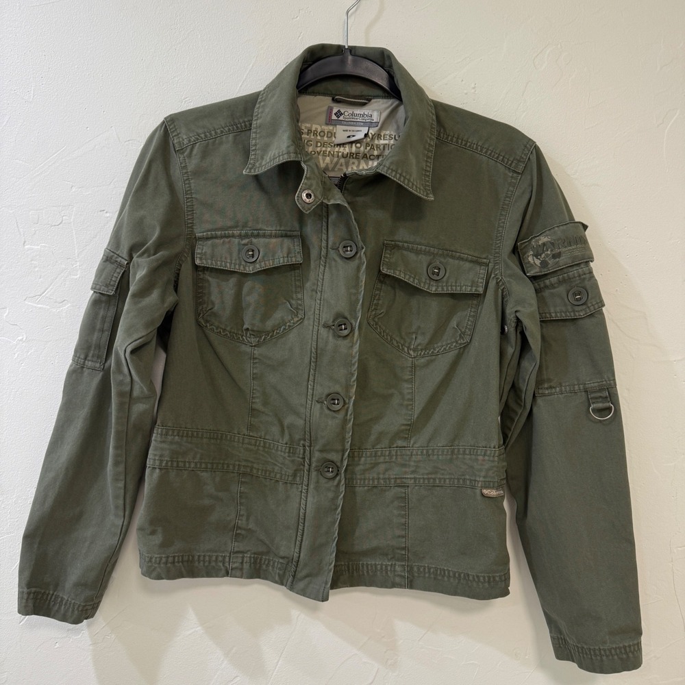 Columbia Sportswear Vertex Women's Utility Field Jacket Olive Green Small